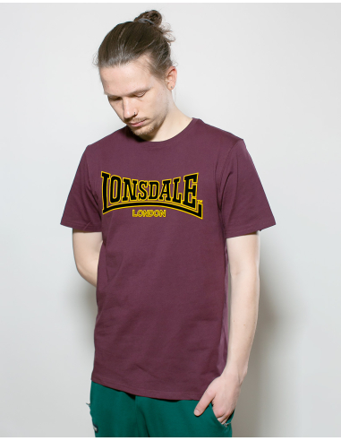 Lonsdale - T-Shirt - Classic - Burgundy