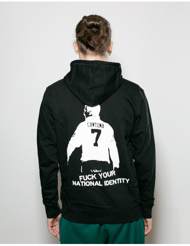 Roter Stern Leipzig - Hoodie - Cantona - Black - @ No Borders