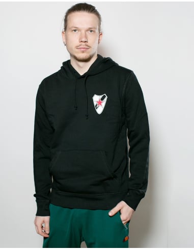 Roter Stern Leipzig - Hoodie - Cantona - Black - @ No Borders