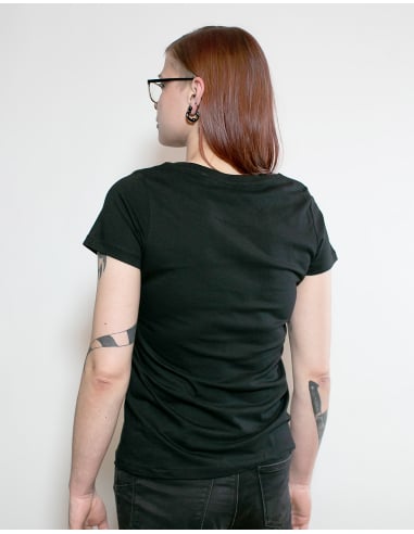 Antifa - No Borders - T-Shirt tailliert - Black - @ No Borders