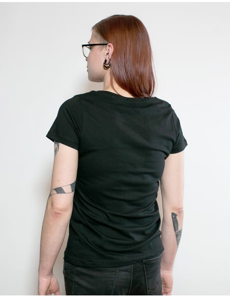 Antifaschistische Aktion - No Borders - T-Shirt tailliert -