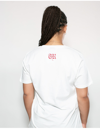 Anti Fascist Action - T-Shirt - True Rebel - Weiß/Rot - @ No Borders