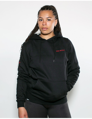 Mob Action Classic - Hoodie - Black/Red - @ No Borders