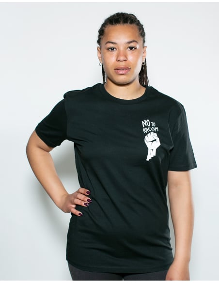 Angela Davis - No Borders - T-Shirt - Black