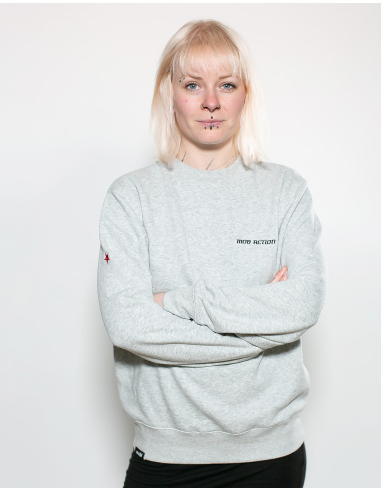 Mob Action Classic - Sweater - Grey/Black - @ No Borders