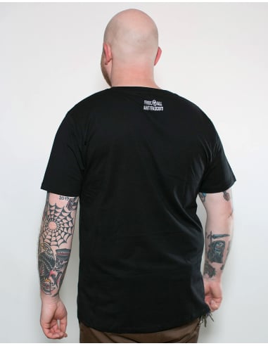 Free Lina - Mob Action - SOLI T-Shirt 2.0 - Black - @ No Borders
