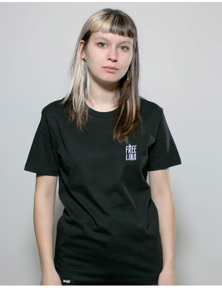 Free Lina - Mob Action - SOLI T-Shirt 2.0 - Black