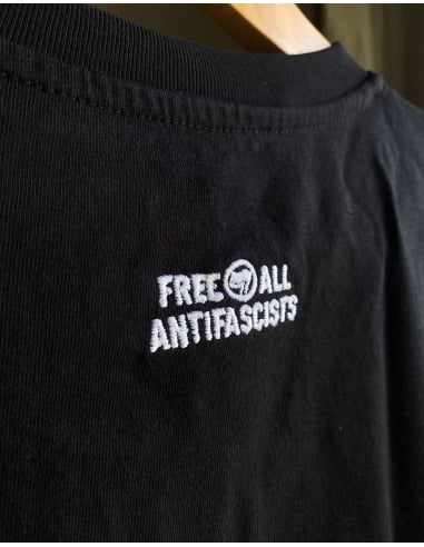 Free Lina - Mob Action - SOLI T-Shirt 2.0 - Black - @ No Borders