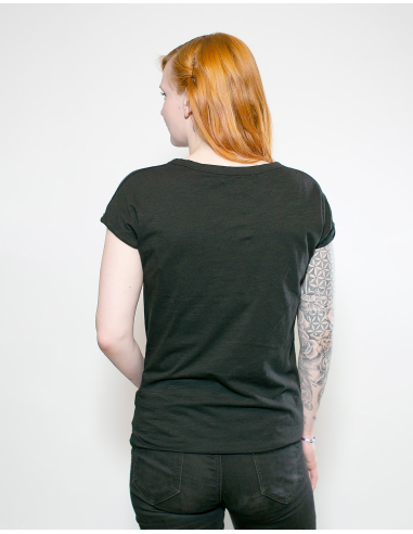 Roter Stern Leipzig - T-Shirt fitted - Kein Fußball den Faschisten - Black - @ No Borders