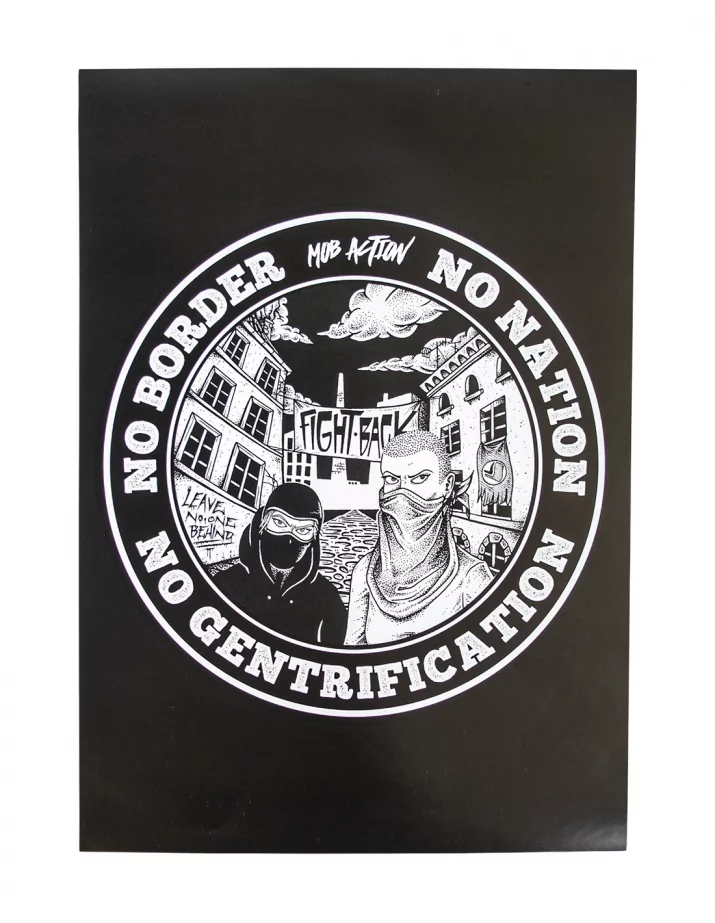 No Gentrification - Poster