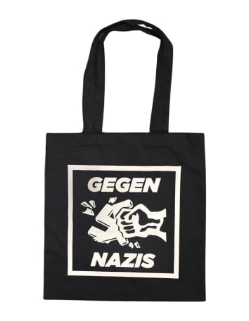 Gegen AFD Nazis - No Borders - T-Shirt - Schwarz - @ No Borders