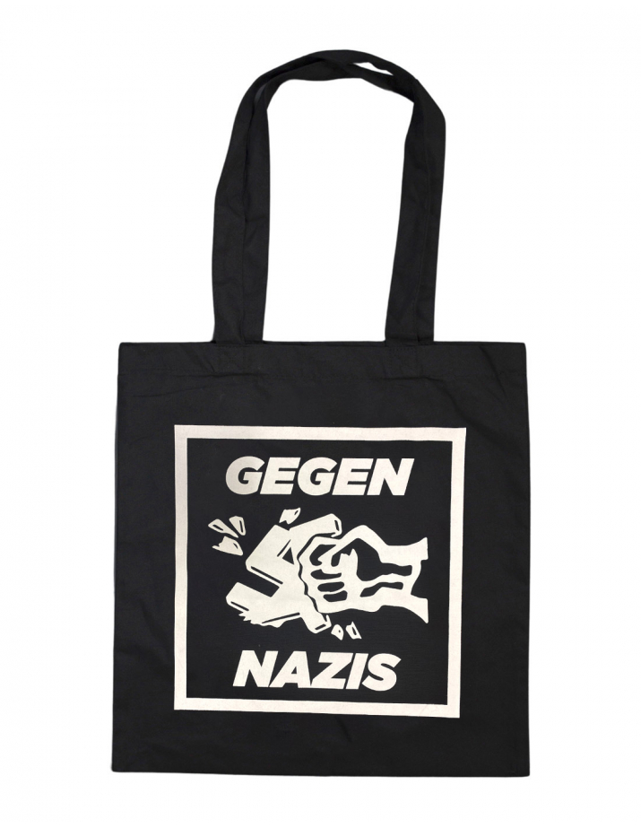 Gegen Nazis - Tote Bag - Black