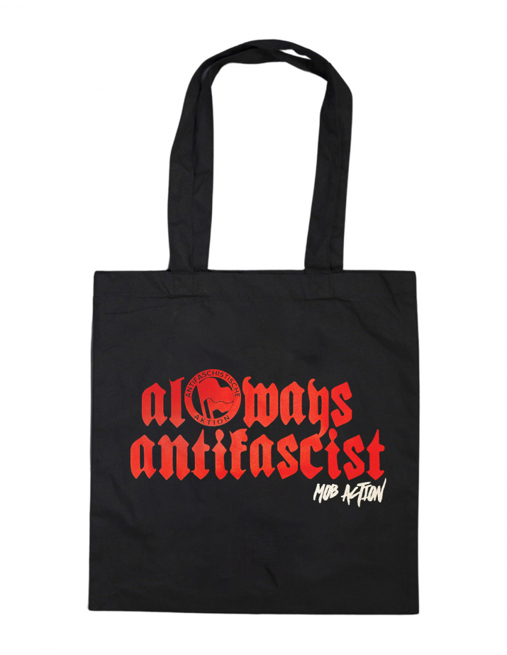 Always Antifascist - Tote Bag - Black