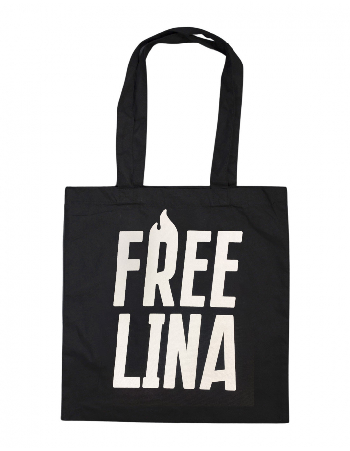 Free Lina - Mob Action - SOLI Tote Bag - Black