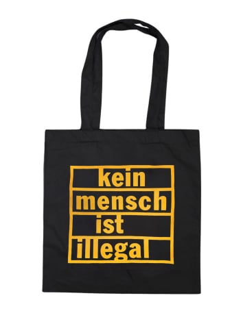 Kein Mensch ist illegal - Sticker - @ No Borders