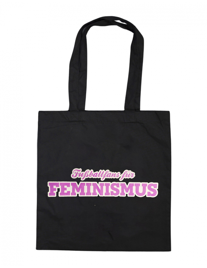Fußballfans für Feminismus - Tote Bag - Black