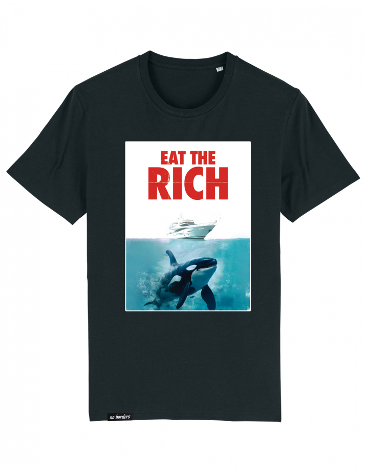 Eat the Rich - T-Shirt - black