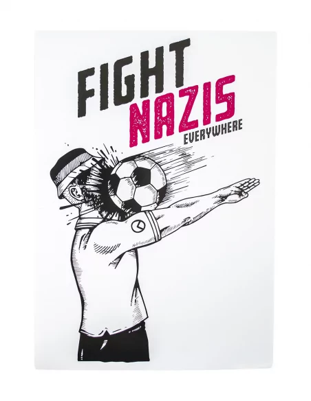 Fight Nazis Everywhere - Poster