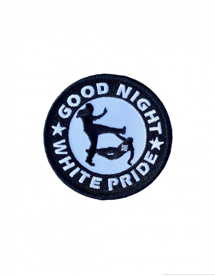 Good Night White Pride - Patch - Black