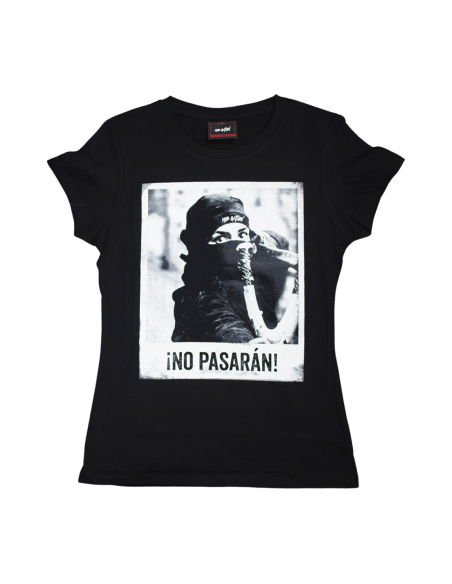 No Pasaran - Mob Action - T-Shirt fitted - Black