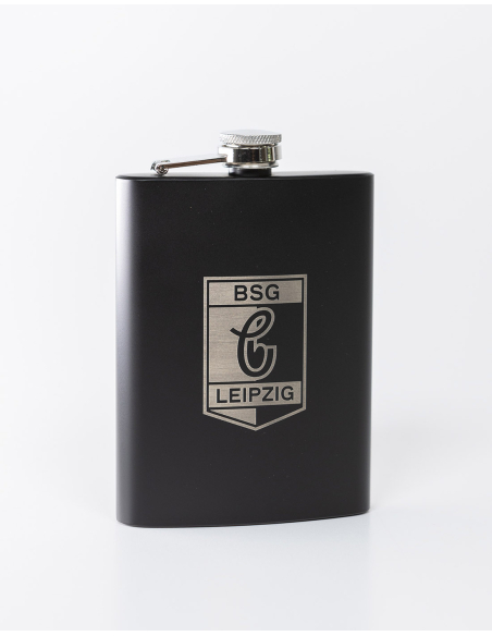 BSG Chemie Leipzig - Hip Flask - Black