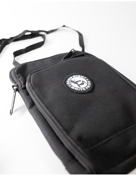 Good Night White Pride - No Borders - Schultertasche - Black