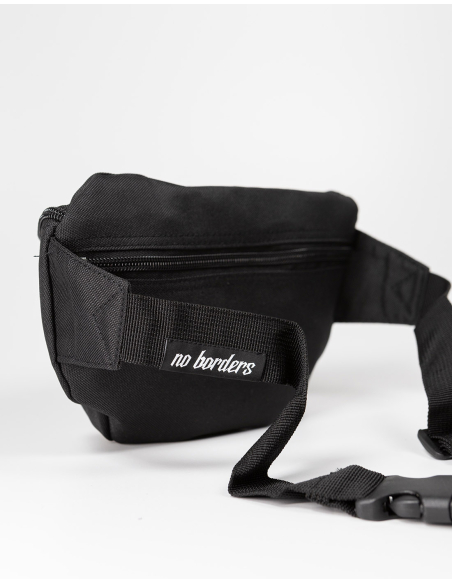 LGBTQ II - No Borders - Hipbag - Black
