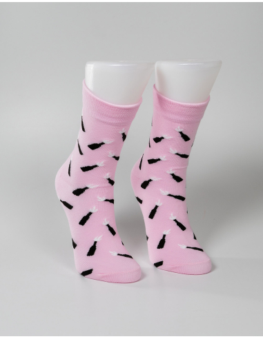 Molli - Mob Action - Socks - Pink - @ No Borders