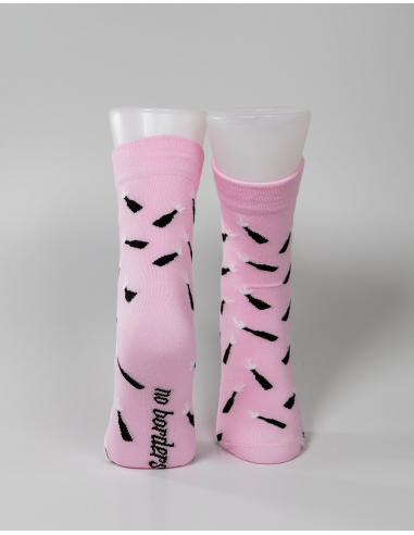 Molli - Mob Action - Socks - Pink - @ No Borders