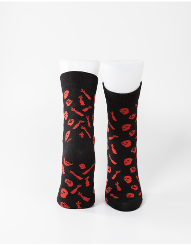 Riot - Mob Action - Socken - Black/Red - @ No Borders