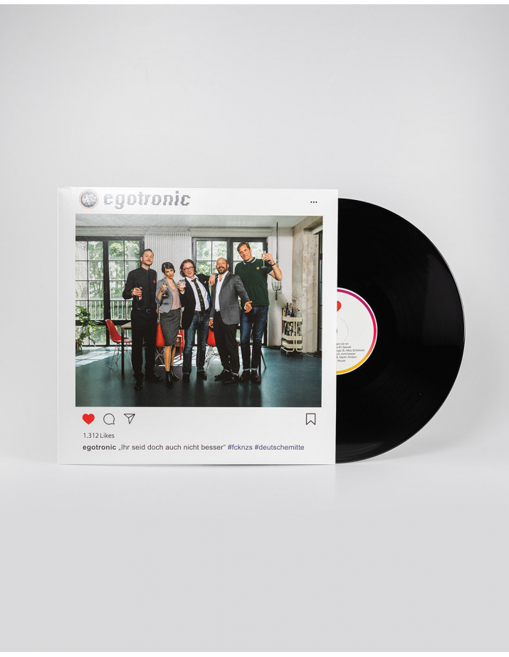 Egotronic - Ihr seid doch auch nicht besser - 12" Vinyl LP