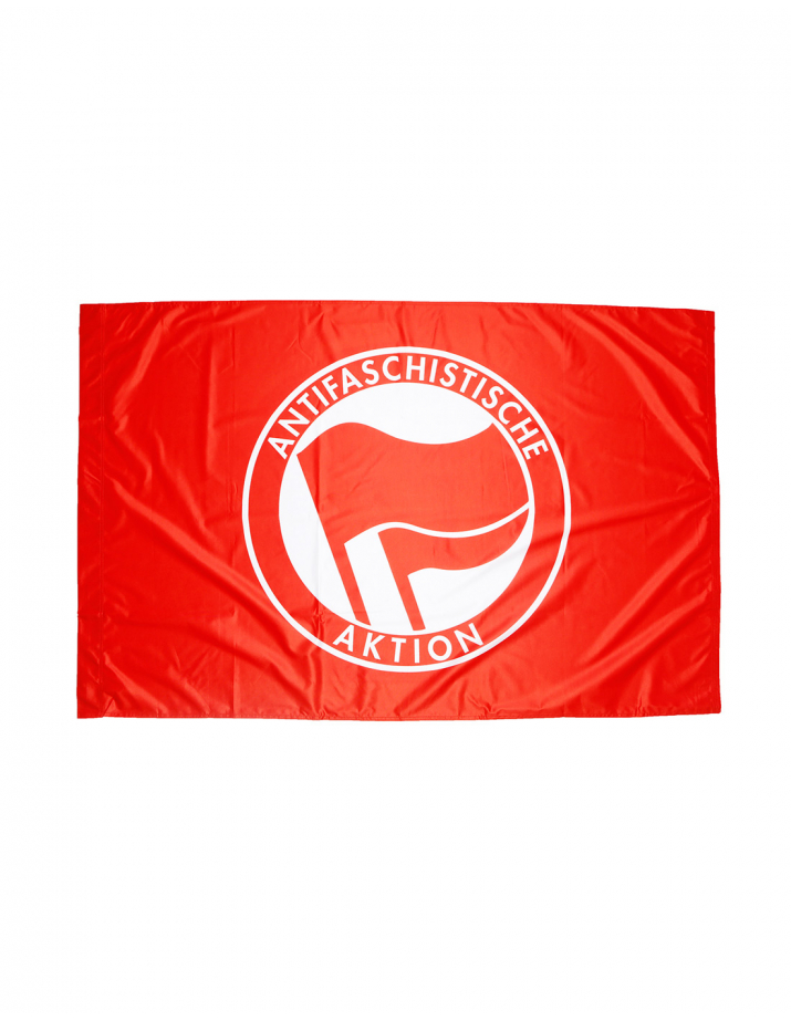 Antifa - Fahne - Red/Red