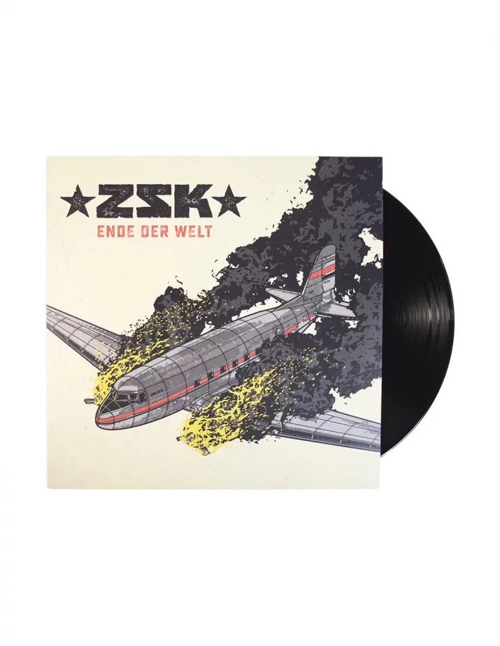 ZSK - Ende der Welt - 12" Vinyl LP + CD
