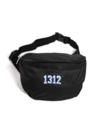 1312 - Socks - Embroidered logo - Black - @ No Borders
