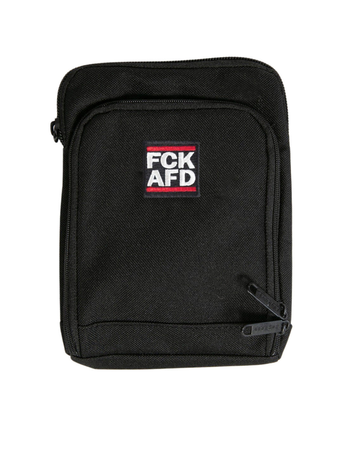 FCK AFD - No Borders - Shoulder Bag - Black