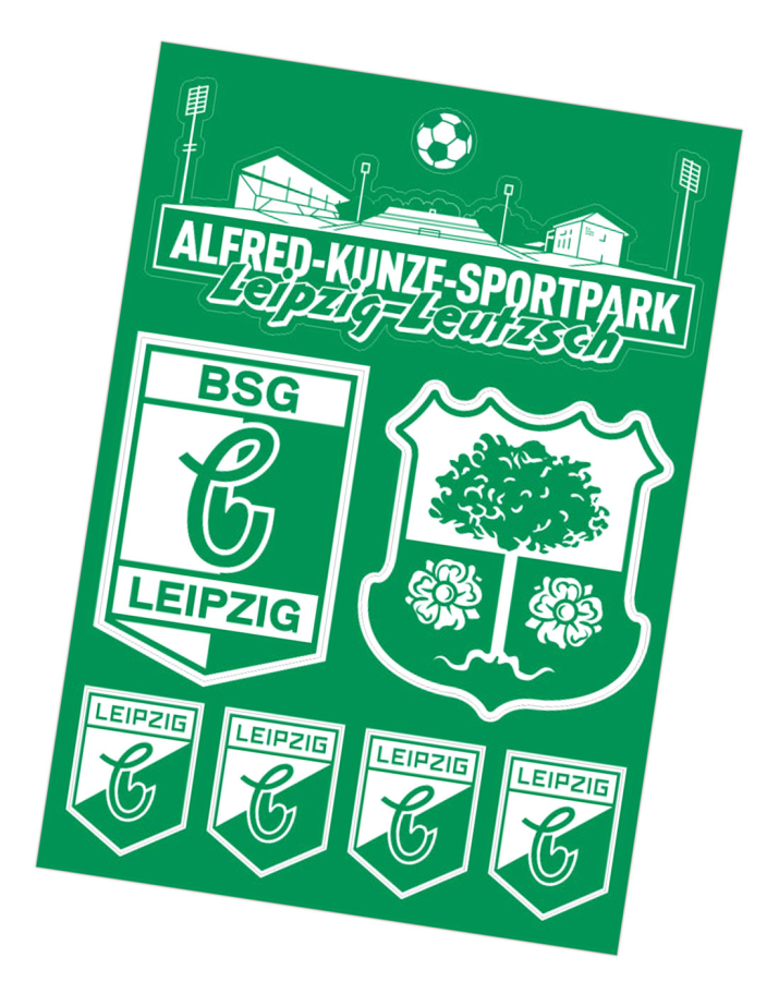 BSG Chemie Leipzig - Sticker - Set of 7 - Leutzsch