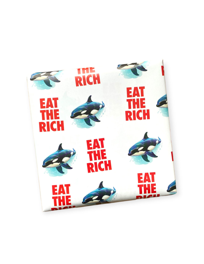 Eat the rich - Geschenkpapier