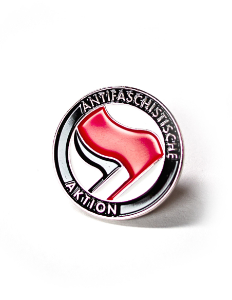No Borders - Pin - Antifaschistische Aktion