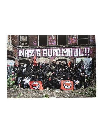 Eyes - Mob Action - T-Shirt tailliert - Black - @ No Borders