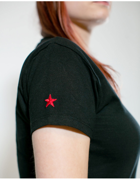 Mob Action Classic - T-Shirt fitted - Black/Red