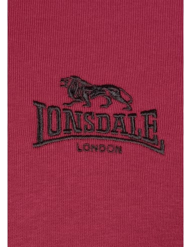Lonsdale - Hoodie - Talmine - Oxblood - @ No Borders
