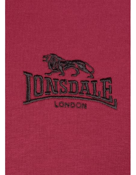 Lonsdale - Hoodie - Talmine - Oxblood
