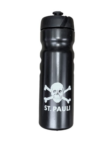 FC St. Pauli - Bottle - Skull - Black