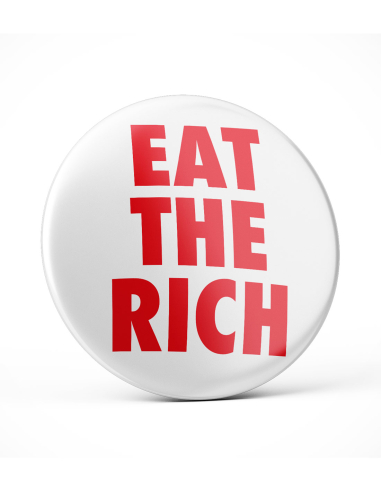 Eat the Rich - Button