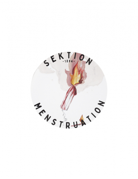 Sektion Menstruation - Sticker