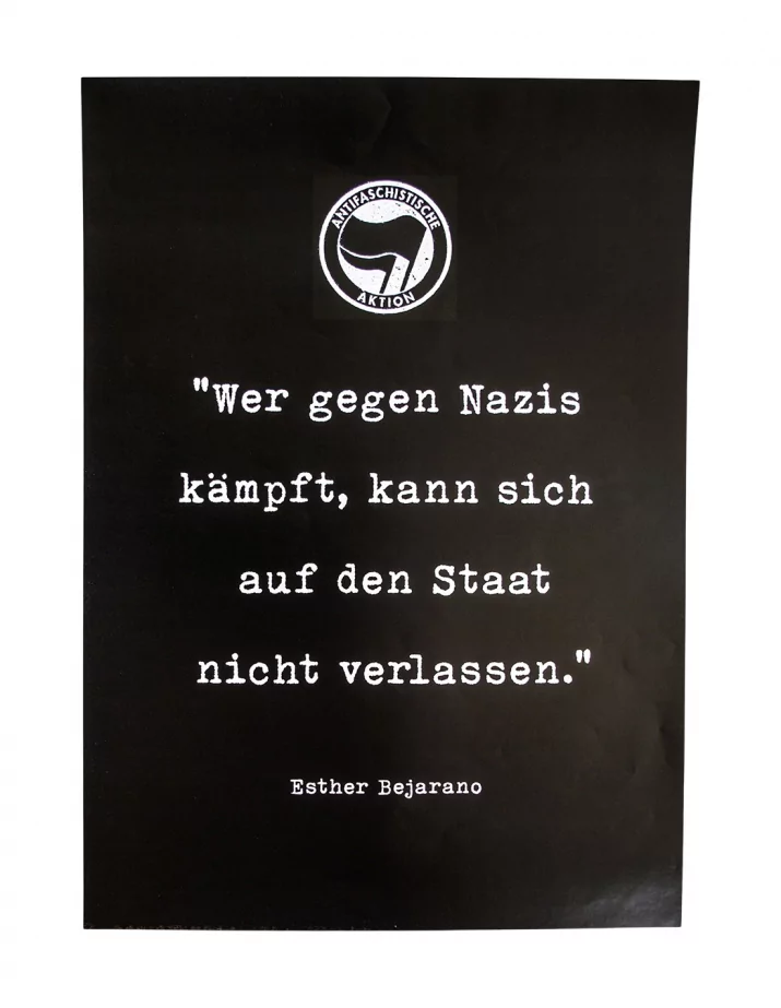 Wer gegen Nazis kämpft... - Poster
