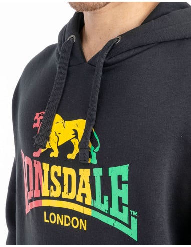 Lonsdale - Hoodie - Sounds - Black - @ No Borders