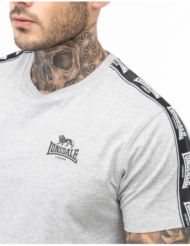 Lonsdale - T-Shirt - Brindister - Grey - @ No Borders