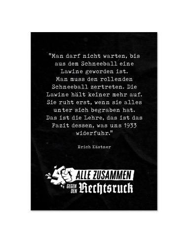 Erich Kästner - Sticker