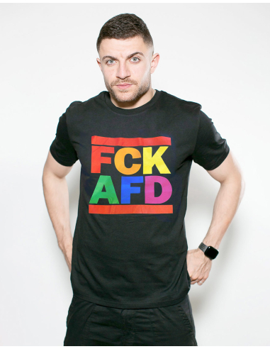 FCK AFD Bunt - Kein Bock auf Nazis - T-Shirt - Black